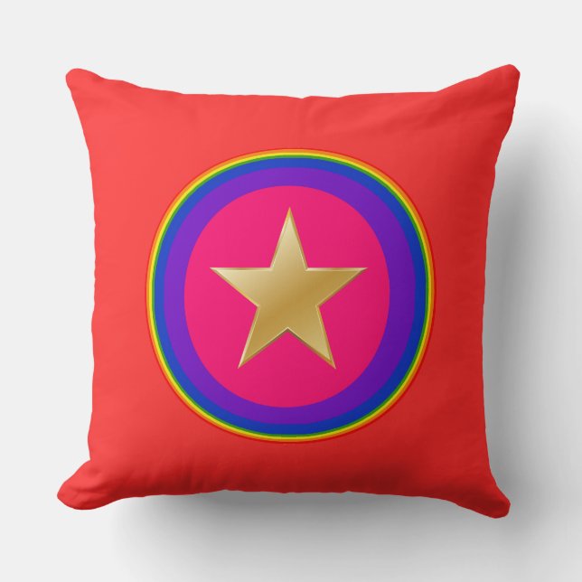 It sees hero throw pillow (Front)