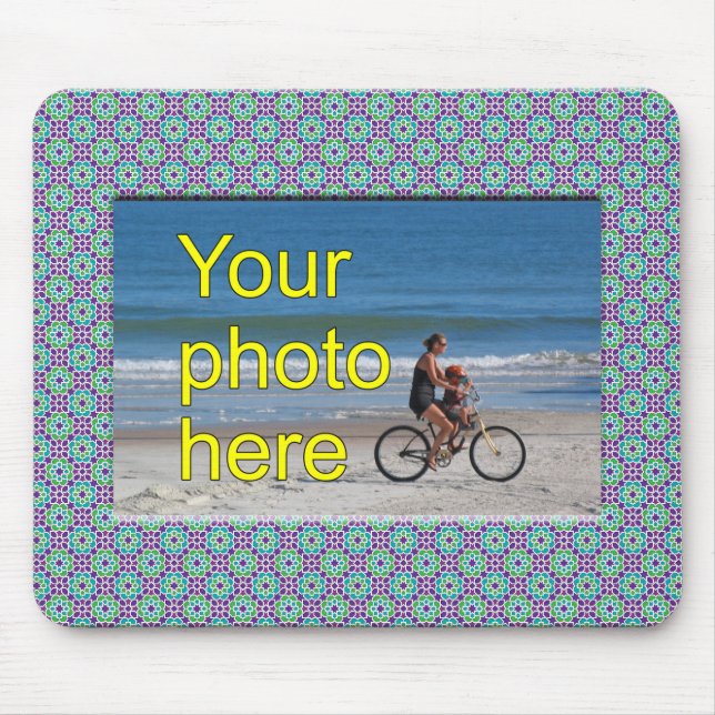 It soles Your image here and Mosaic of Morocco Mouse Pad (Front)
