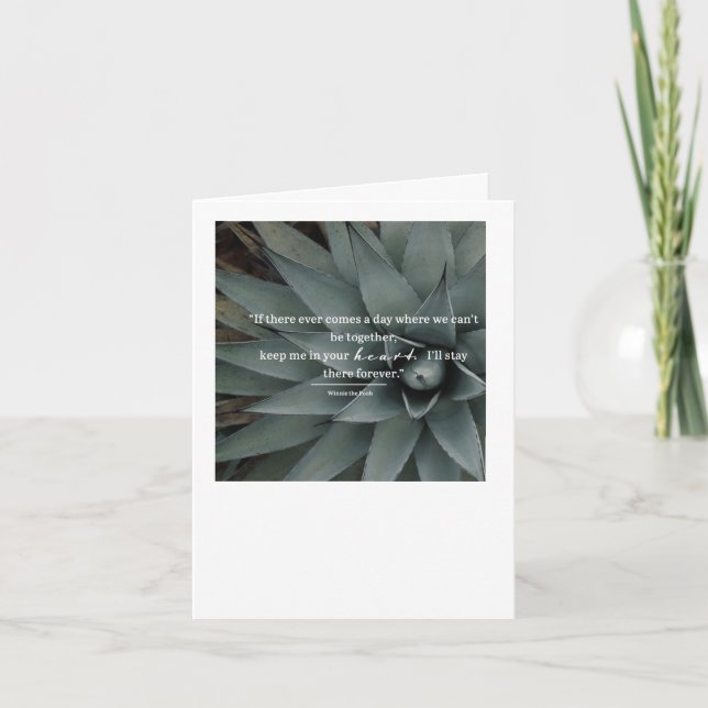 It Succulents When We’re Apart Card (Front)