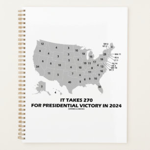 It Takes 270 For Presidential Victory In 2024 Map Planner
