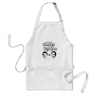 It takes a Carter to get a Reagan T-shirt Standard Apron