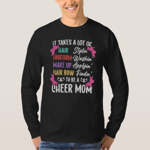 It Takes A Lot To Be A Cheer Mom Cheerleading Mom T-Shirt
