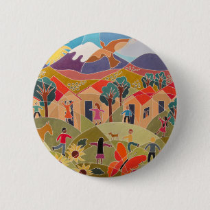 It Takes A Village 2 Inch Round Button