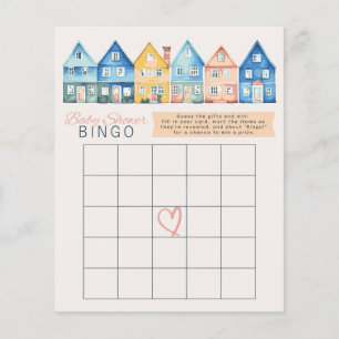 "It Takes a Village"  Baby Shower Bingo Game
