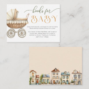 It Takes a Village Baby Shower – Cottage Village Enclosure Card