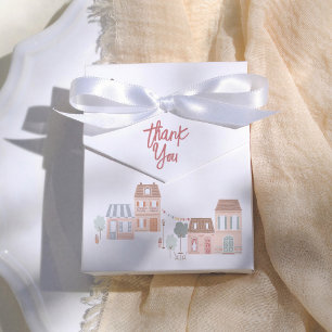 It Takes A Village Baby Shower Thank You Favor Box