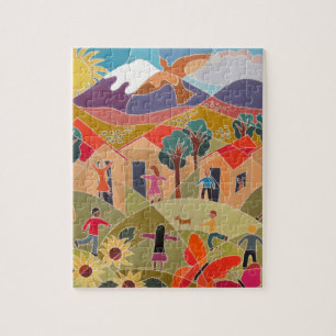 It Takes A Village Jigsaw Puzzle