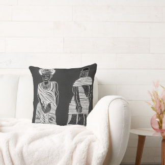 It Takes a Village Throw Pillow