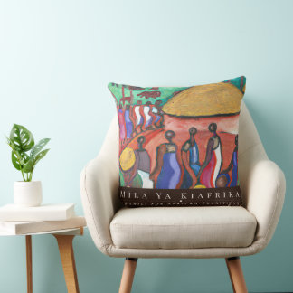 It Takes a Village Throw Pillow