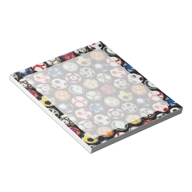 It Takes Balls to Play Soccer Notepad (Angled)
