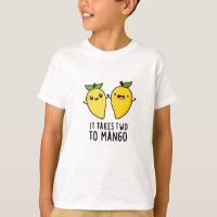 It Takes Two To Mango Funny Dancing Fruit Pun