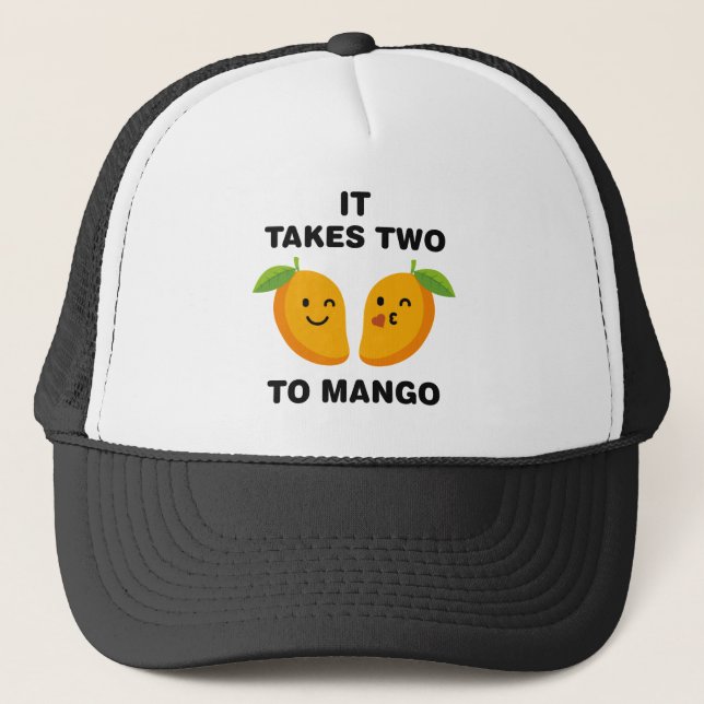 It Takes Two To Mango Trucker Hat (Front)