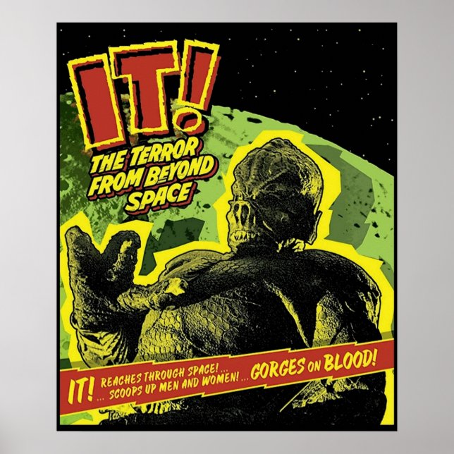 It The Terror from Beyond Space Poster (Front)