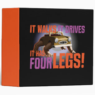 It Walks It Drives Binder