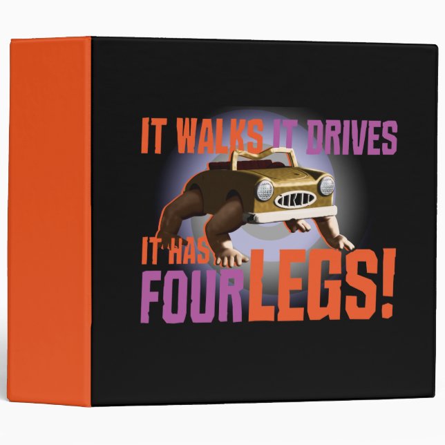 It Walks It Drives Binder (Front/Spine)