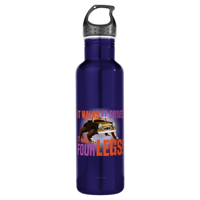 It Walks It Drives It Has Four Legs! 710 Ml Water Bottle (Front)