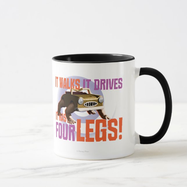 It Walks It Drives It Has Four Legs! Mug (Right)