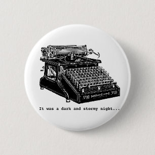 It was a Dark and Stormy Night 2 Inch Round Button