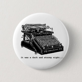 It was a Dark and Stormy Night 2 Inch Round Button