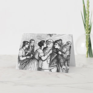 It was a pleasant thing to see Mr. Pickwick Holiday Card