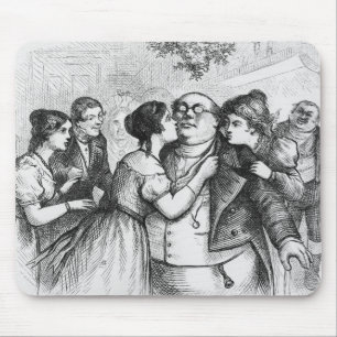It was a pleasant thing to see Mr. Pickwick Mouse Pad
