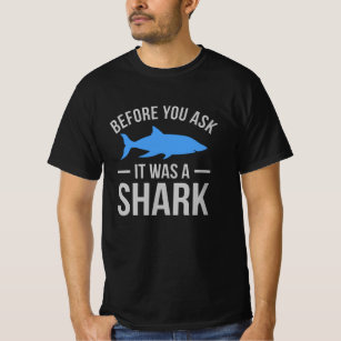 It Was A Shark Funny Amputee Prosthetic Surgery T-Shirt