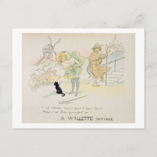 'It was Abadie who made the Sacre-Coeur, but God m Postcard