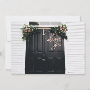 It Was Always You Flat Greeting Card
