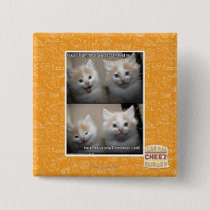It was Fluffy 2 Inch Square Button