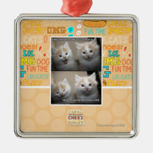 It was Fluffy Metal Ornament