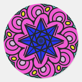 It Was Made Of Stars Classic Round Sticker