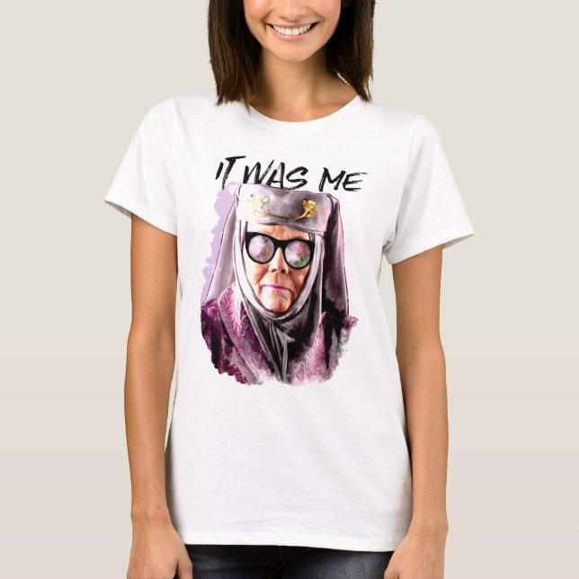 It Was Me Funny Face Grandma T-Shirt (Front)