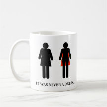 It was never a dress - Mug