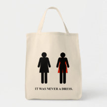 It was never a dress -  Tote Bag