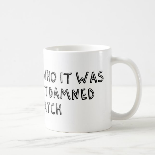 It Was That Sasquatch Coffee Mug (Right)