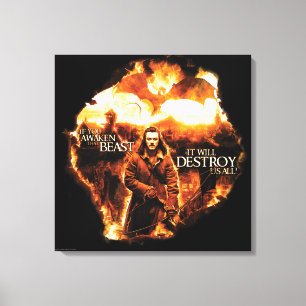 It Will Destroy Us All! Canvas Print