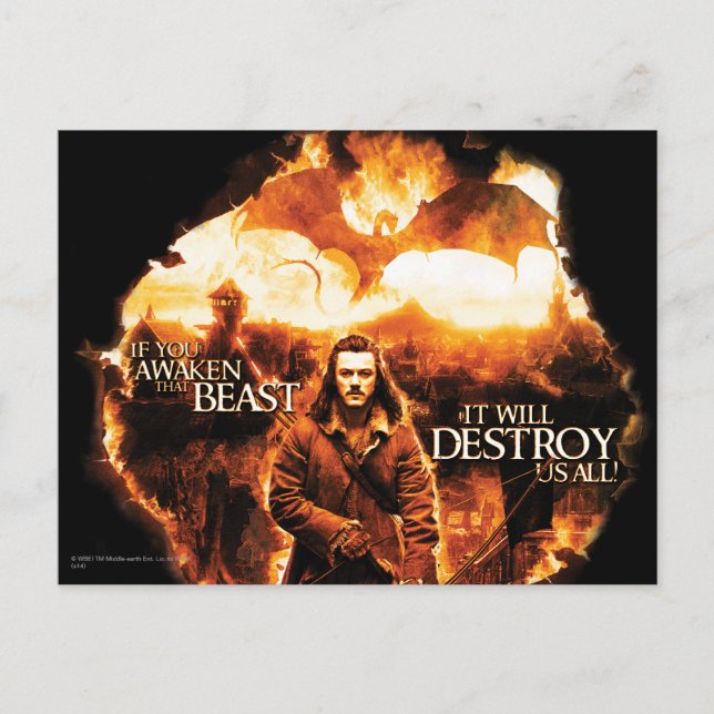 It Will Destroy Us All! Postcard (Front)