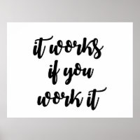 "it works if you work it" recovery sobriety quote