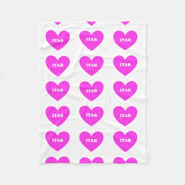 Itab Fleece Blanket (Front)