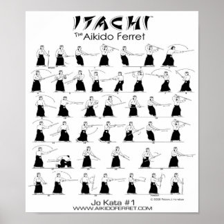 Itachi Jo Kata #1 Poster