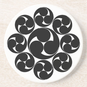 Itakura swirl (Sugaki) Coaster