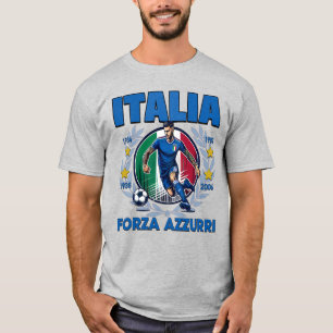 Italia 4 Star Campioni del Mondo T-Shirt