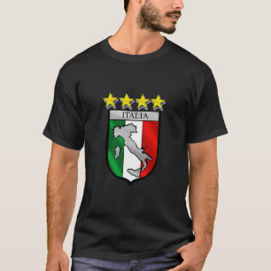 italia 4 stars world champions soccer gifts T-Shirt