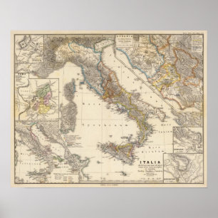 Italia adiectis iis poster