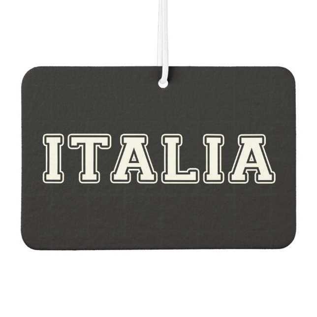 Italia Air Freshener (Front)