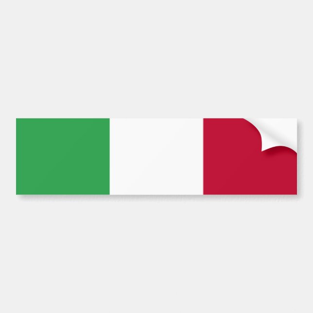 Italia Bumper Sticker (Front)