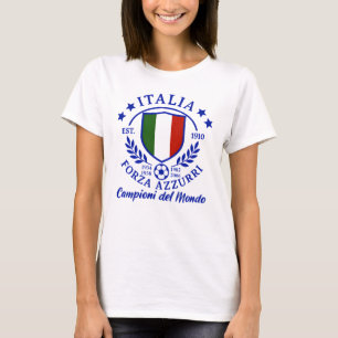 Italia Calcio 4 Stelle  T-Shirt