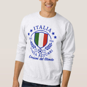 Italia Calcio 4 Stelle T-Shirt Sweatshirt