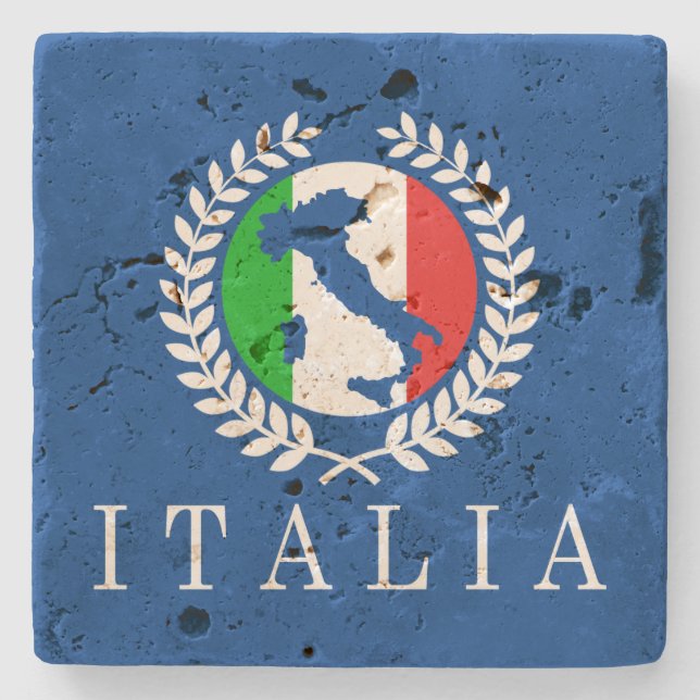 Italia Classico Stone Coaster (Front)
