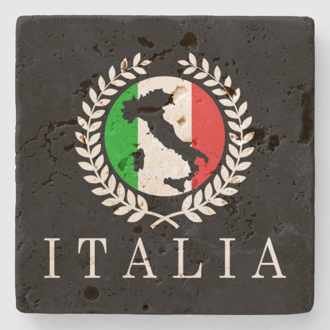 Italia Classico Stone Coaster (Front)